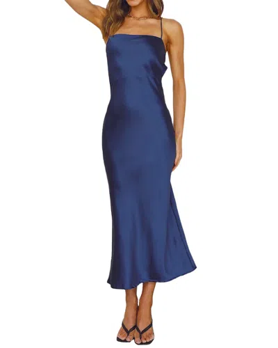 Nino Balcutti Midi Dress In Blue