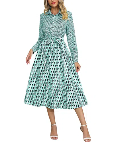 Nino Balcutti Midi Dress In Green