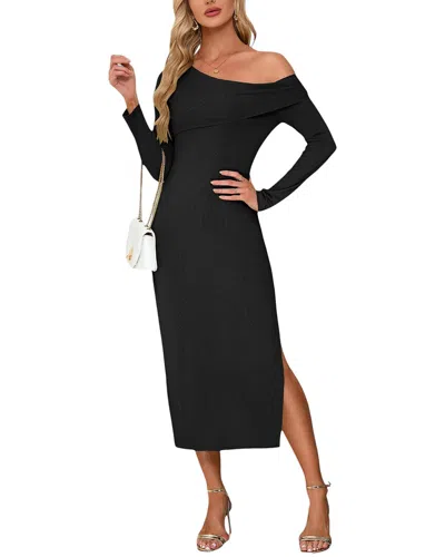 Nino Balcutti Midi Dress In Black