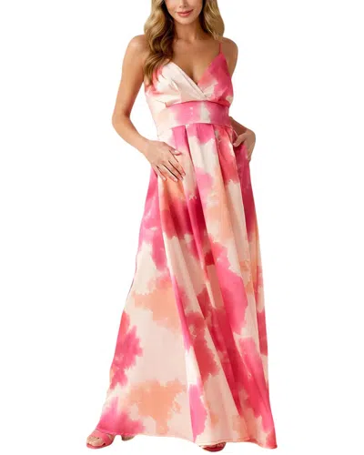 Nino Balcutti Maxi Dress In Pink
