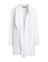 Nino Colombo Woman Cardigan White Size 12 Rayon, Polyester