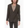 Nino Danieli Virgin Wool Blazer With Patch Pockets