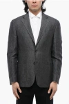 Nino Danieli Chambray Single Breasted Blazer
