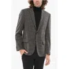 Nino Danieli Check Motif Blazer With Flap Pockets
