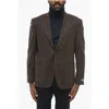 Nino Danieli Check Motif Blazer With Patch Pockets