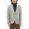 Nino Danieli Checked Wool Blend Blazer