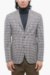 Nino Danieli Checkered Wool Blazer