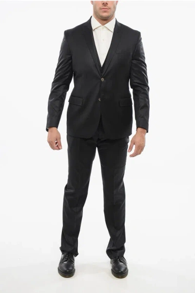 Nino Danieli Cool Wool Suit With Peak Lapel