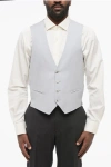 Nino Danieli Flush Pocketed Virgin Wool Vest