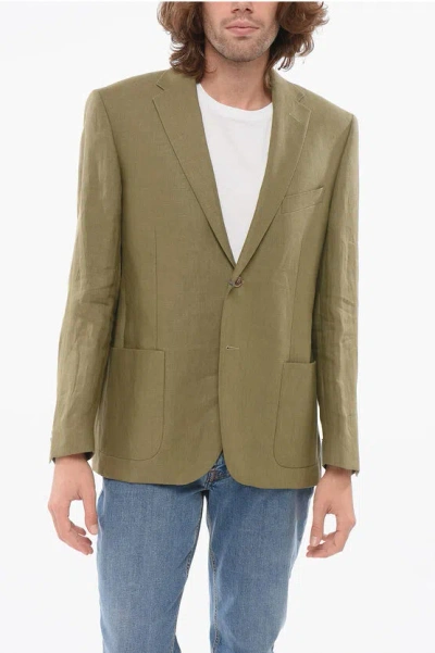 Nino Danieli Linen Half-lined Blazer