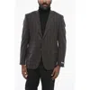 Nino Danieli Virgin Wool Blazer With Flap Pockets