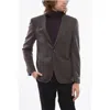 Nino Danieli Virgin Wool Blazer With Patch Pockets