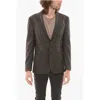 Nino Danieli Wool Blend Single Breasted Half-lined Blazer