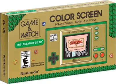 Pre-owned Nintendo Game & Watch The Legend Of Zelda Hxbsmaaab