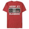 Nintendo Nes Classic Controller Graphic T-shirt In Red