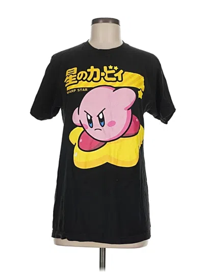 Pre-owned Nintendo Short Sleeve T-shirt In Black