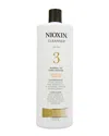 Nioxin 33.8oz System 3 Cleanser For Fine Chemically Enhanced Hair