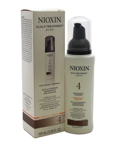 Nioxin 3.38oz System 4 Scalp And Hair Treatment For Fine Hair In Transparent