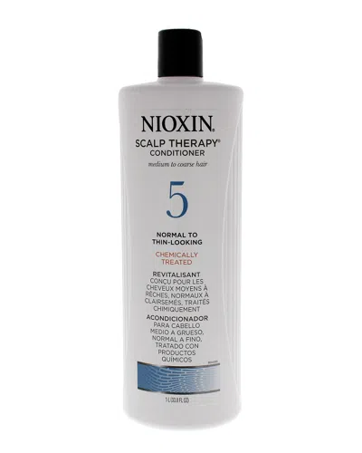 Nioxin 33.8oz System 5 Scalp Therapy For Chemically Treated Hair In Transparent