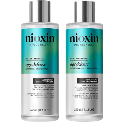 Nioxin Pro Clinical Age Defense Shampoo And Conditioner Bundle