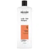 Nioxin Scalp And Hair Thickening System 4 Shampoo For Coloured Dry And Damaged Hair With Progressed Thinnin