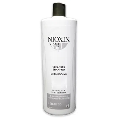 Nioxin System 1 Cleanser Shampoo By  For Unisex - 33.8 oz Shampoo In White