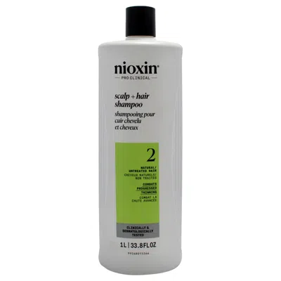 Nioxin System 2 Cleanser Shampoo By  For Unisex - 33.8 oz Shampoo In Multi