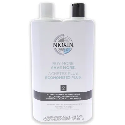 Nioxin System 2 Kit By  For Unisex - 33.8oz Shampoo, Conditioner