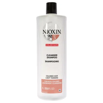 Nioxin System 3 Cleanser Shampoo By  For Unisex - 33.8 oz Shampoo In White