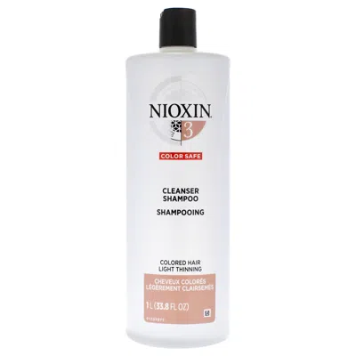Nioxin System 3 Cleanser Shampoo By  For Unisex - 33.8 oz Shampoo In Multi