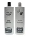 Nioxin Unisex 2 X 33.8oz System 2 Cleanser + Scalp Therapy Liter Duo