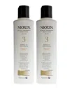 Nioxin Unisex 2 X 5.07oz System 3 Scalp Therapy Conditioner