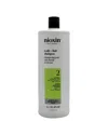 Nioxin Unisex 33.8oz System 2 Cleanser Shampoo