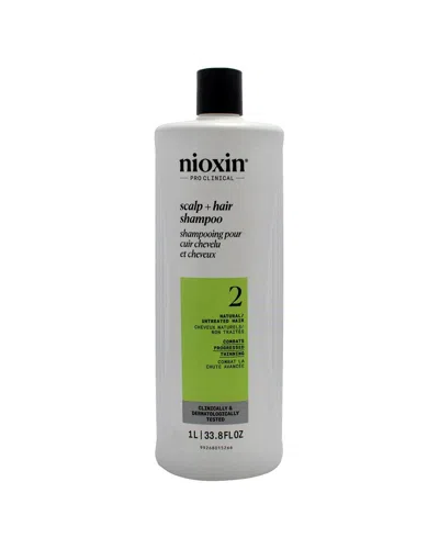 Nioxin Unisex 33.8oz System 2 Cleanser Shampoo In Transparent