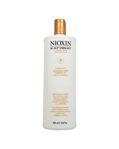Nioxin Unisex 33.8oz System 3 Scalp Therapy Conditioner In Transparent
