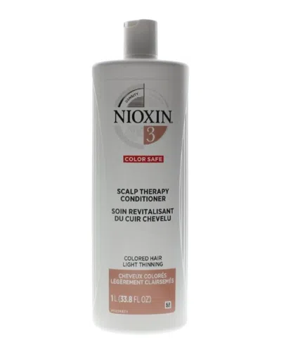 Nioxin Unisex 33.8oz System 3 Scalp Therapy Conditioner In Transparent