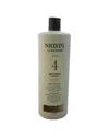 Nioxin Unisex 33.8oz System 4 Cleanser