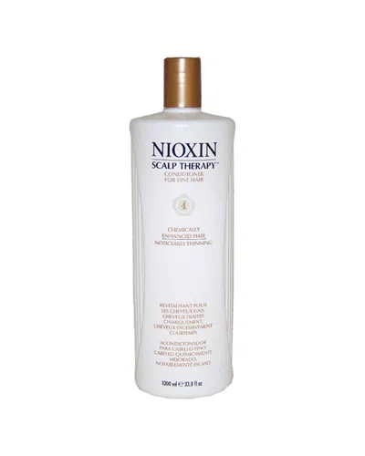 Nioxin Unisex 33.8oz System 4 Scalp Therapy Conditioner In Transparent