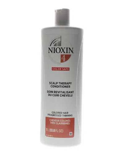 Nioxin Unisex 33.8oz System 4 Scalp Therapy Conditioner In Transparent