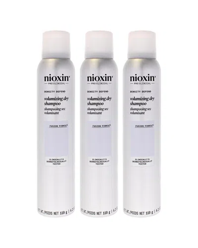 NIOXIN NIOXIN UNISEX 4.2OZ DENSITY DEFEND VOLUMIZING DRY SHAMPOO - PACK OF 3