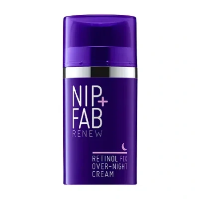 Nip+fab Retinol Fix Overnight Treatment Cream 50ml In Transparent