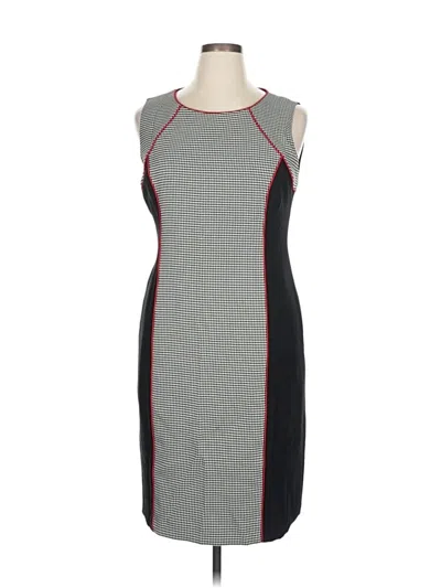 Pre-owned Nipon Boutique Cocktail Dress In Gray