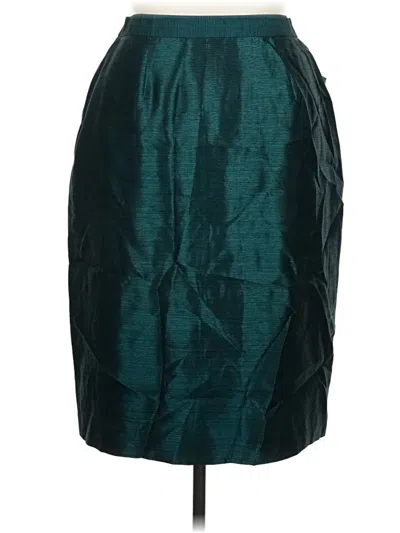 Pre-owned Nipon Boutique Formal Skirt In Teal