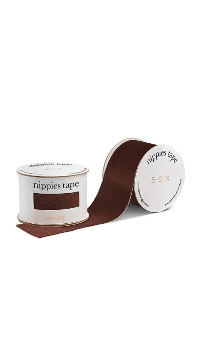 Nippies Tape Coco 1 Roll, Round Box In Brown
