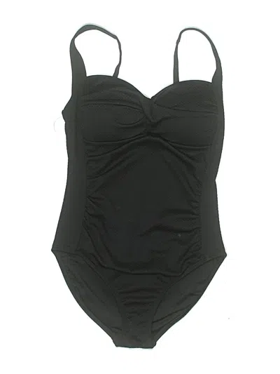 Pre-owned Niptuck Swim One Piece Swimsuit In Black