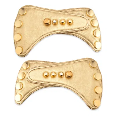 Nique Forde Women's Butterscotch Gold Sandal Straps
