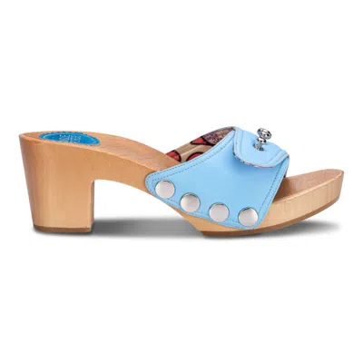 Nique Forde Women's Celeste Blue Georgie Sandals