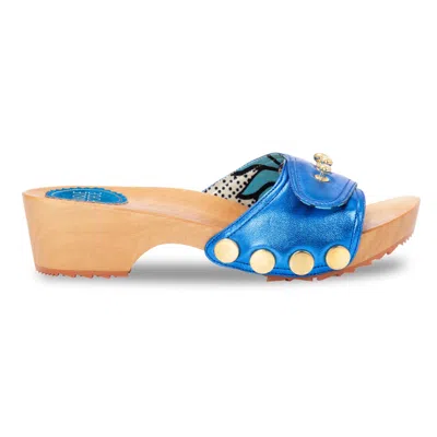 Nique Forde Women's Cobalt Blue Lucille Sandals