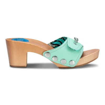 Nique Forde Women's Julep Green Georgie Sandals