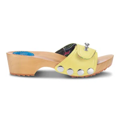 Nique Forde Women's Macaroon Yellow Lucille Sandals